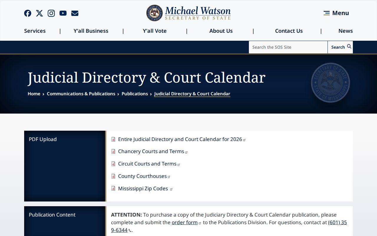 Itawamba County Mantachie court records judicial directory source